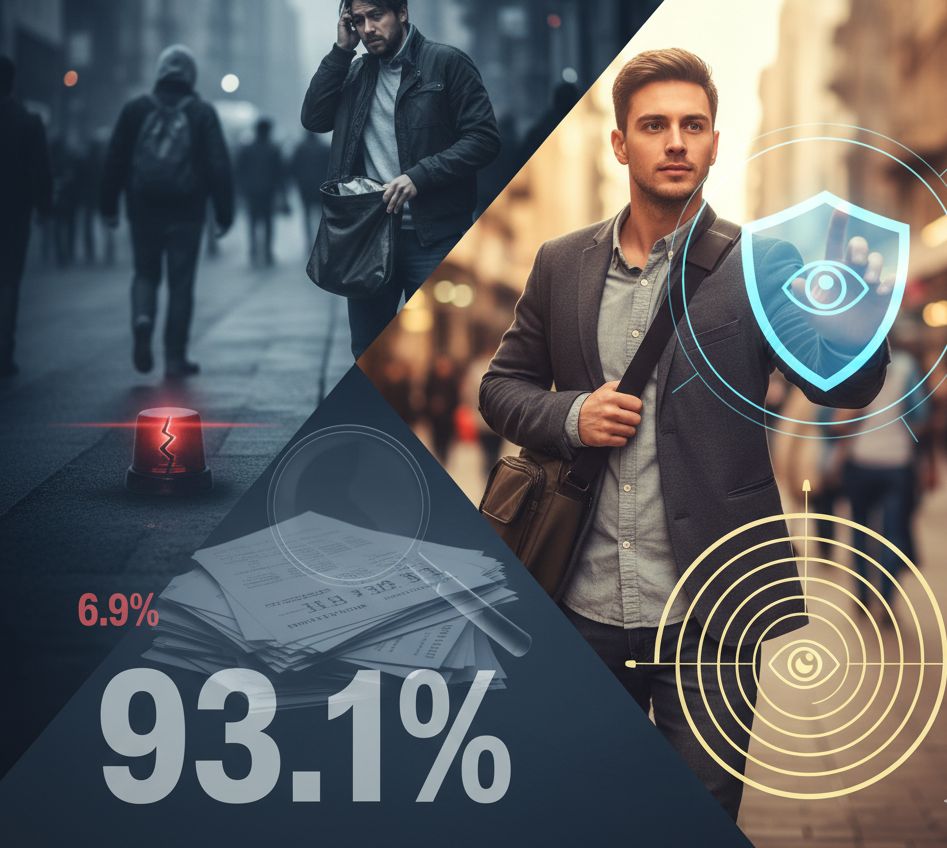 Ihr wichtigster Schutz: Warum Sie bei Diebstahl meist auf sich allein gestellt sind.